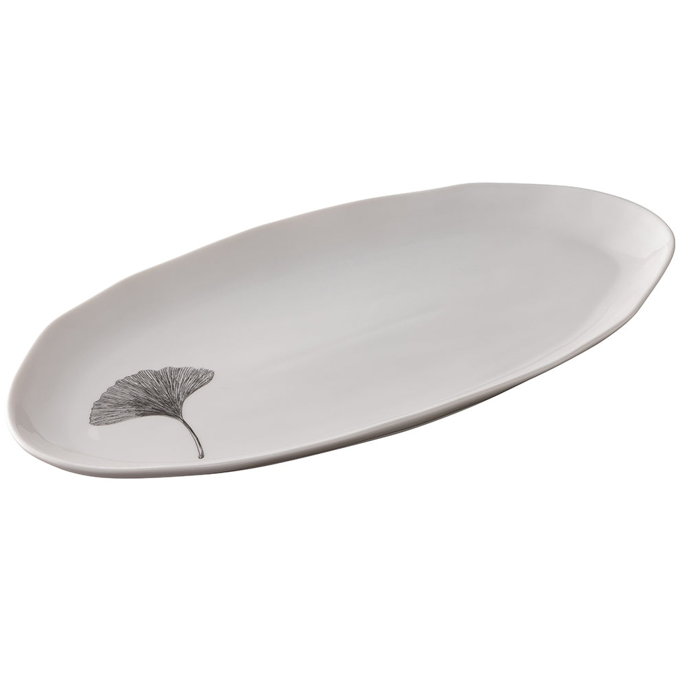 Belleek-Living-Ginkgo-Oval-Serving-Platter