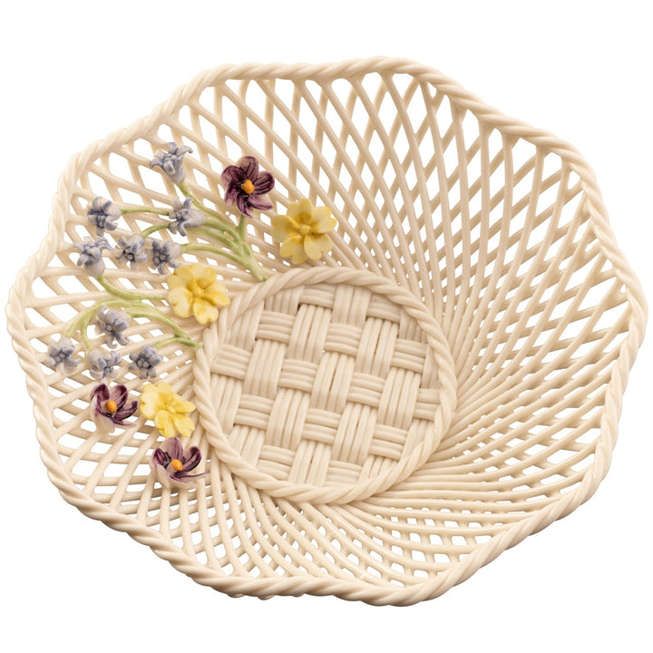 Belleek Classic Wild Irish Hedgerow Spring Basket