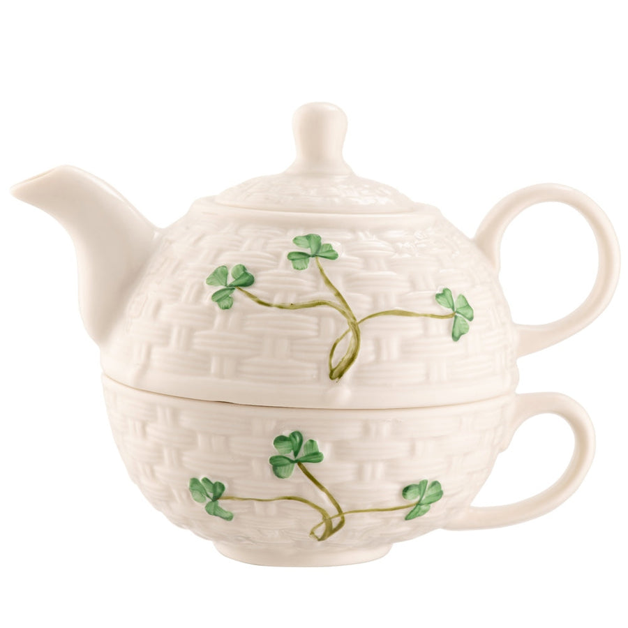 Belleek-Classic-Shamrock-Tea-for-One