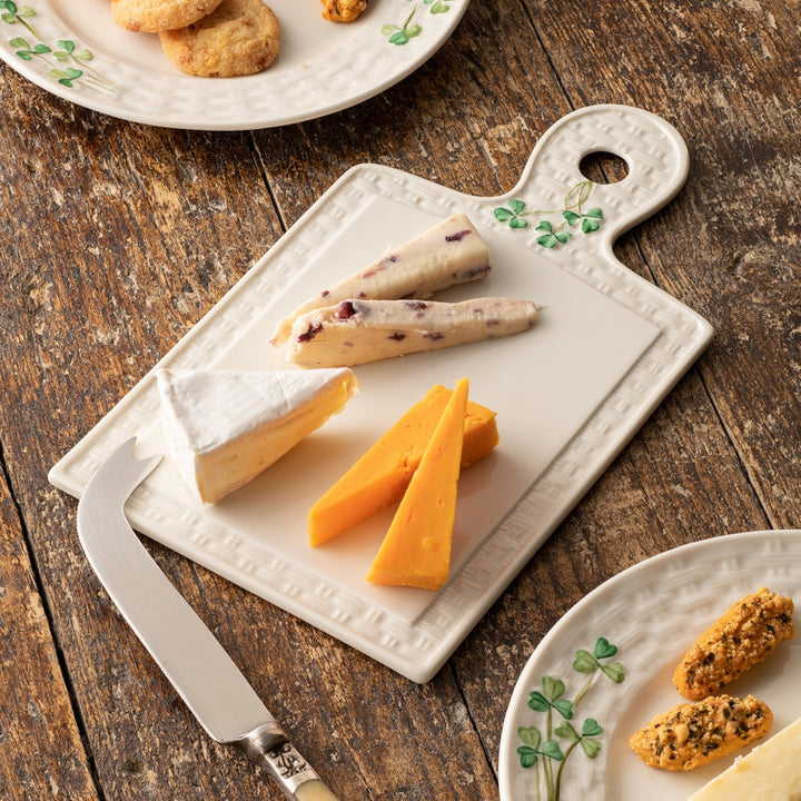 Belleek-Classic-Shamrock-Cheese-Board