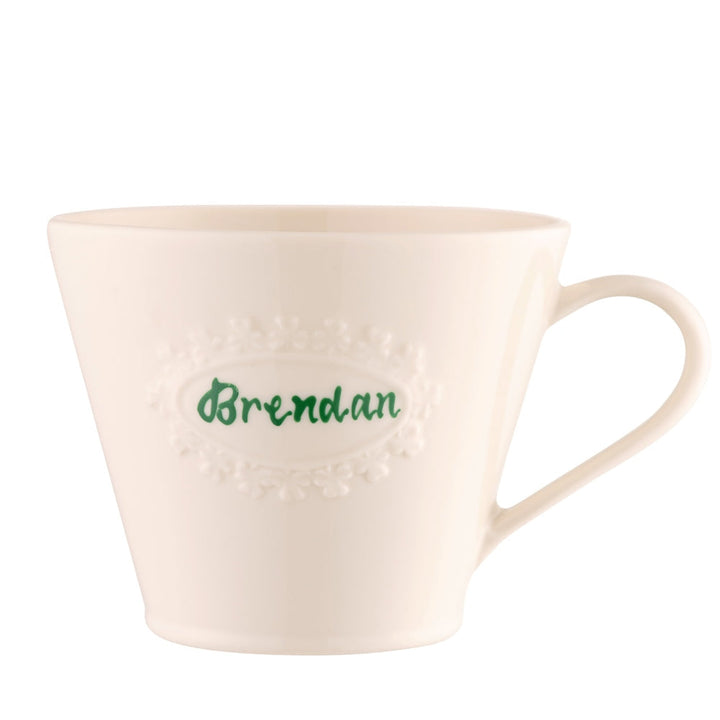 Belleek Classic Shamrock Personalised Mug 