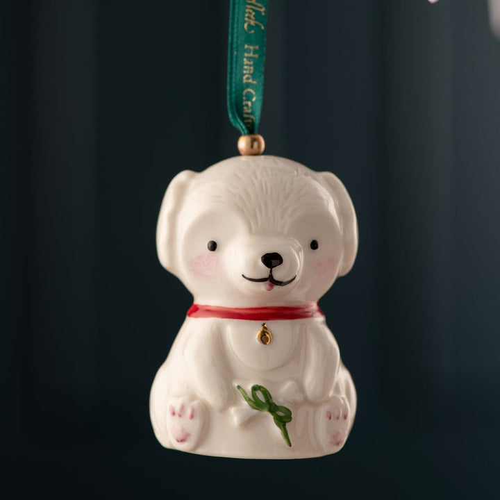 Belleek Classic Doggy Ornament