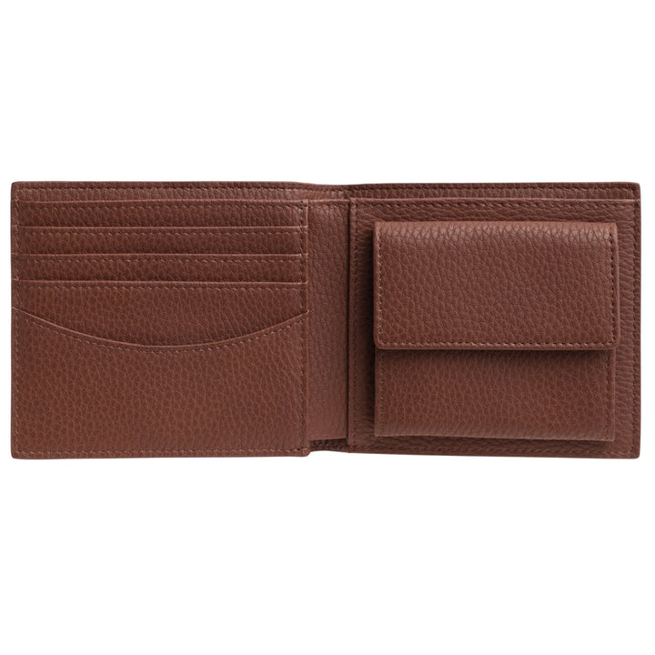 Galway Crystal Fashion Brown Bifold Wallet 