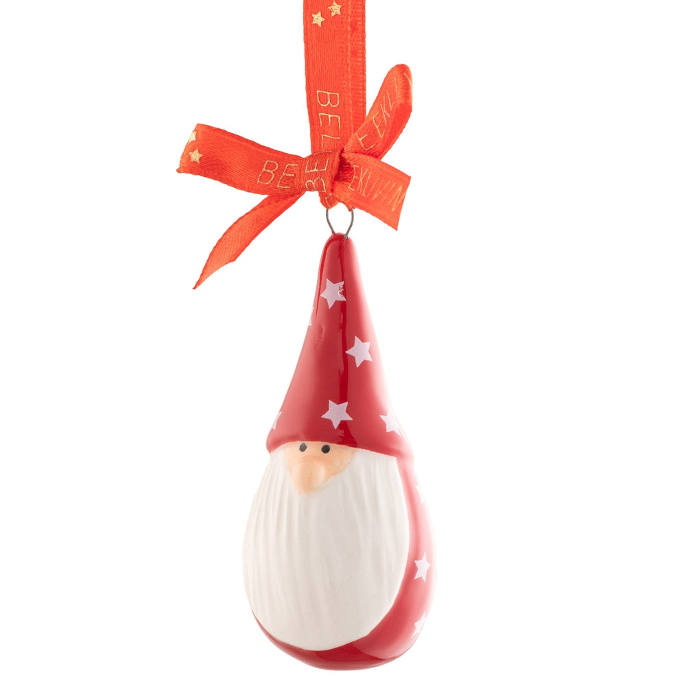 Belleek Living Santa Gonk Mini Treasure