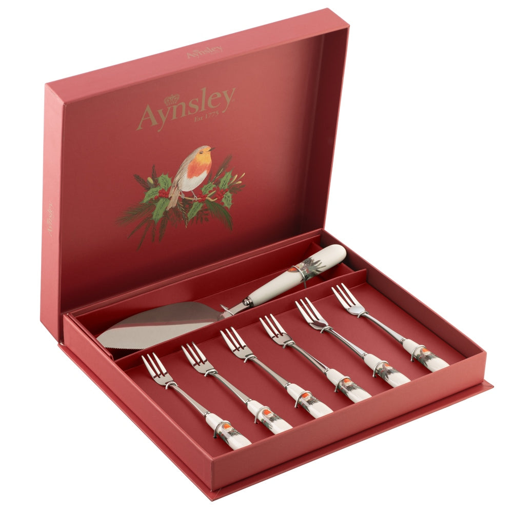 Aynsley Aynsley Robin Pastry Set