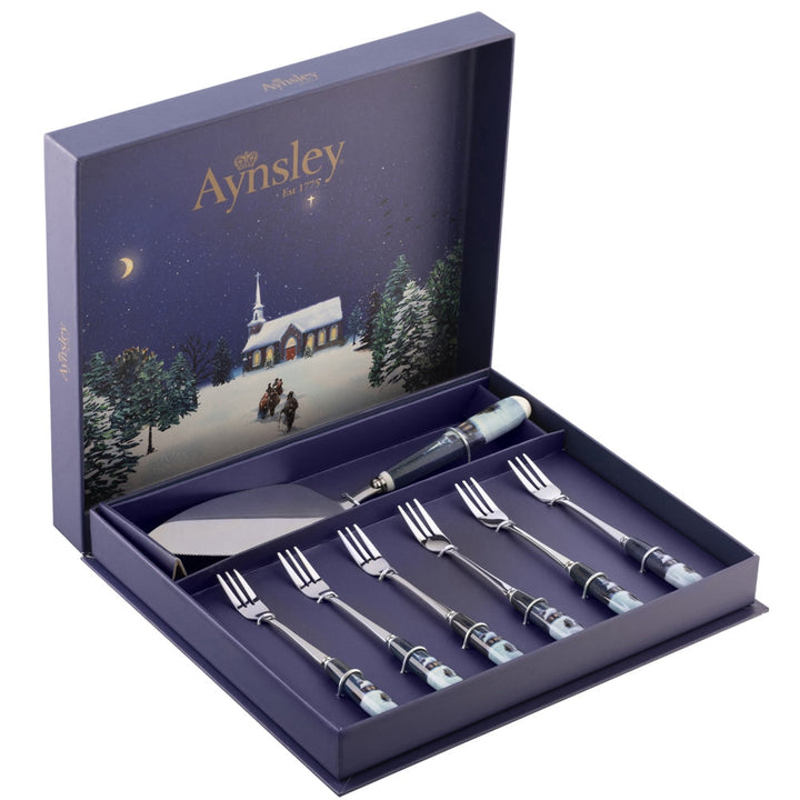 Aynsley Aynsley Silent Night Pastry Set