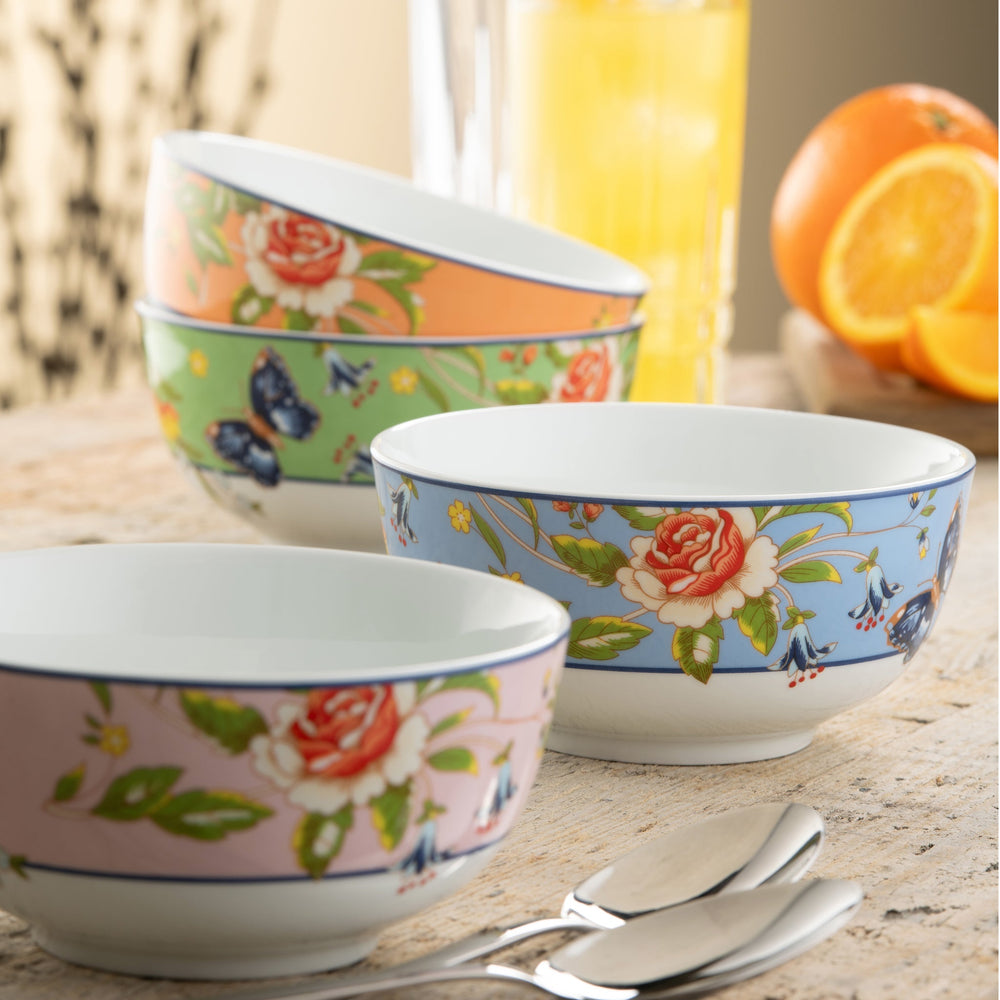 Aynsley Cottage Cereal Bowls Set of 4