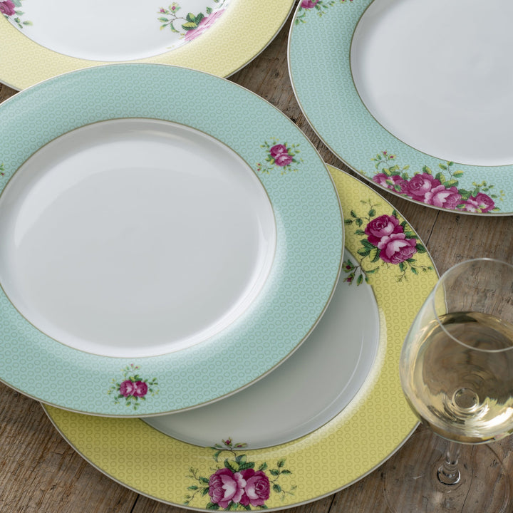 Archive Rose Dinner Plates Set of 4